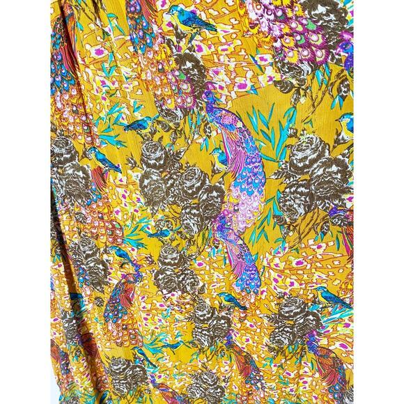 Raga X Anthropologie Women's Parkland Maxi Dress Embroiderd Spaghetti Straps - Picture 10 of 12